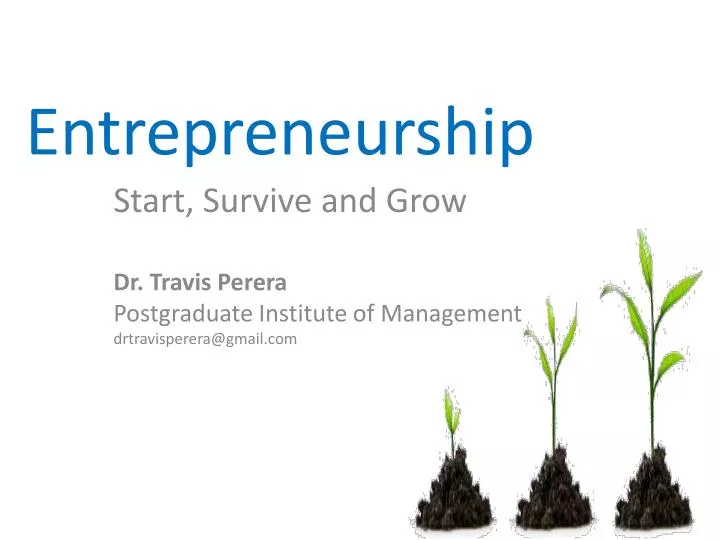 entrepreneurship