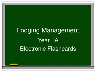 Lodging Management