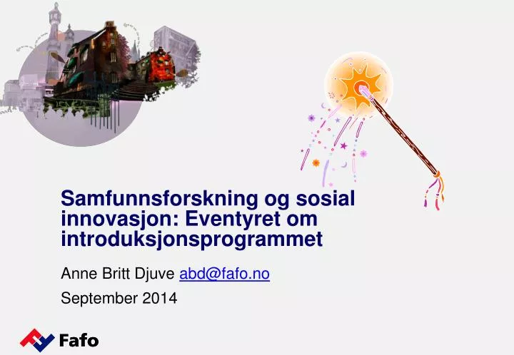 samfunnsforskning og sosial innovasjon eventyret om introduksjonsprogrammet