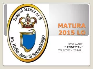 matura 2015 lo