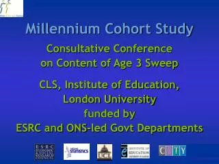 Millennium Cohort Study