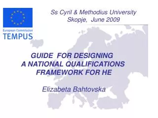 Ss Cyril &amp; Methodius University Skopje, June 2009