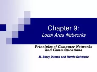 Chapter 9: Local Area Networks