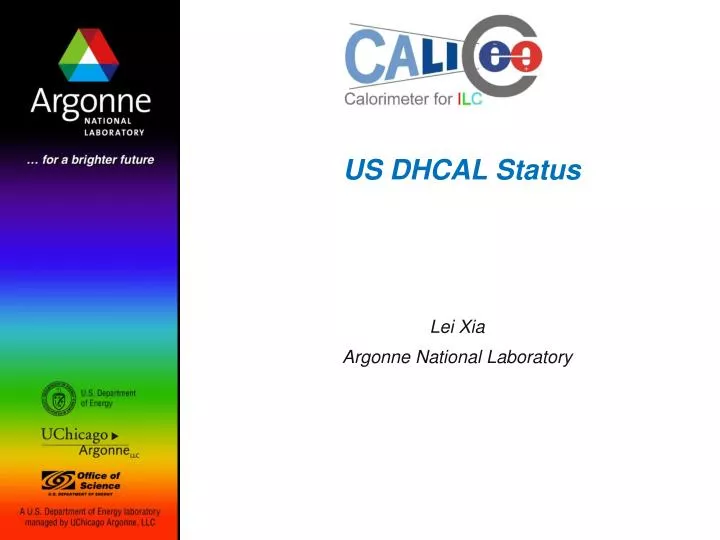 us dhcal status