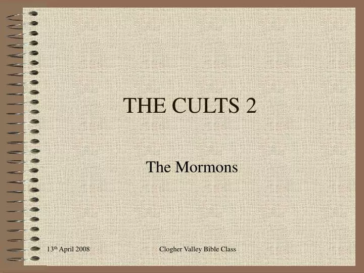 the cults 2