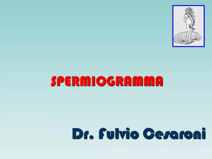 spermiogramma dr fulvio cesaroni