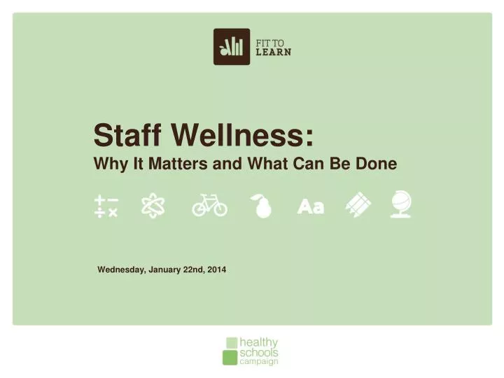 staff wellness why it matters and what can be done