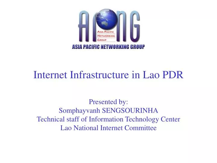 internet infrastructure in lao pdr