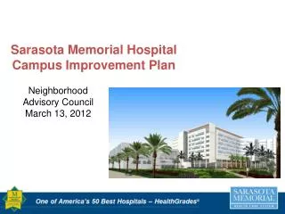 Sarasota Memorial Hospital Campus Improvement Plan