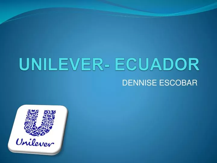 unilever ecuador