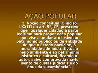 a o popular