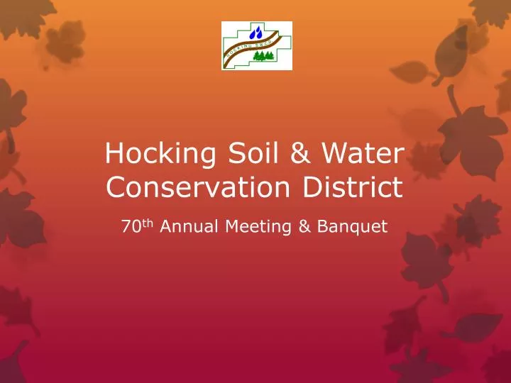 hocking soil water conservation district