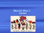 World War I - slide 1