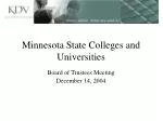 Minnesota State Colleges and Universities - slide 1