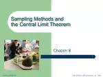 Sampling Methods and the Central Limit Theorem - slide 1