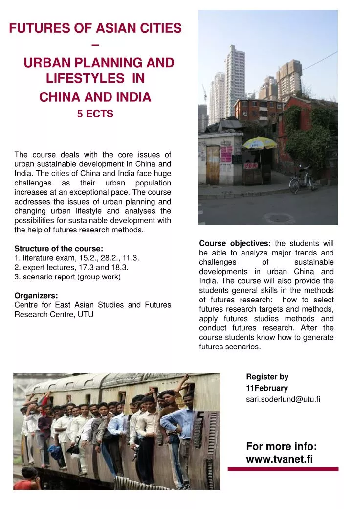 futures of asian cities urban planning and lifestyles in china and india 5 ects
