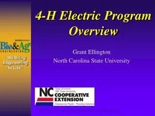 4-H Electric Program Overview