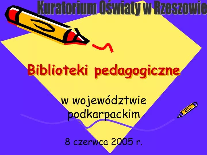 biblioteki pedagogiczne