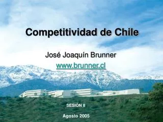 Competitividad de Chile