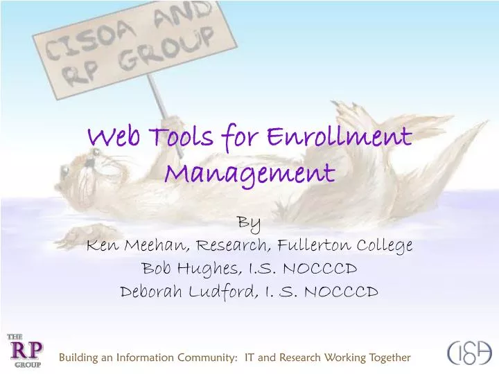 web tools for enrollment management