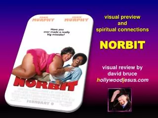 visual preview and spiritual connections NORBIT
