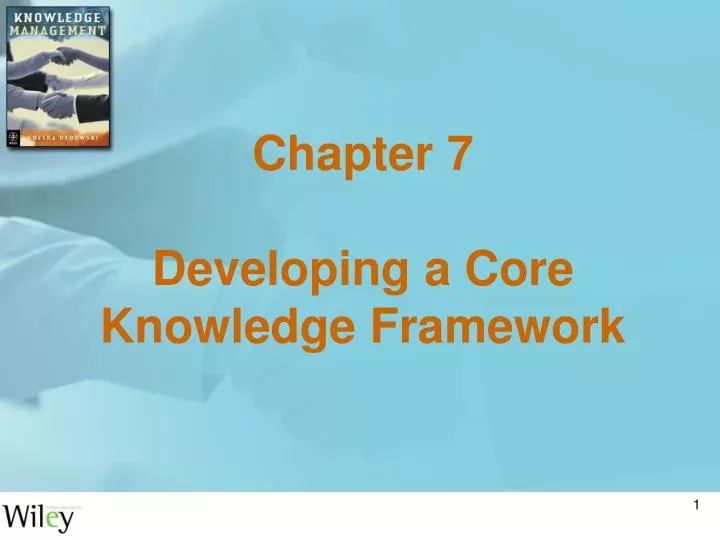 chapter 7 developing a core knowledge framework
