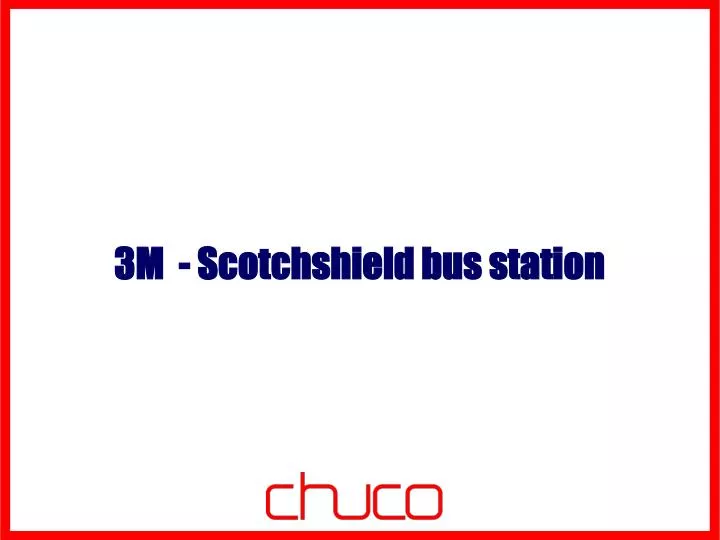 3m scotchshield bus station