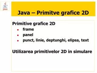 java primitve grafice 2d