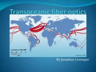 Transoceanic fiber optics