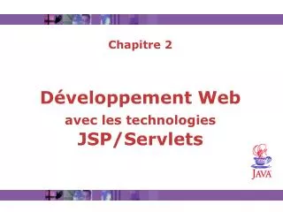 chapitre 2 d veloppement web avec les technologies jsp servlets