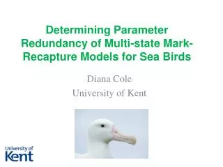 Determining Parameter Redundancy of Multi-state Mark-Recapture Models for Sea Birds