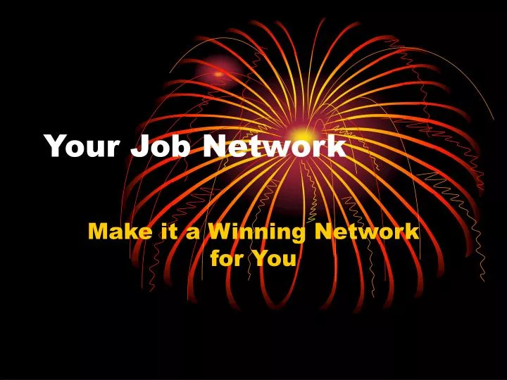 your job network