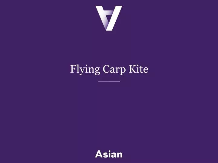 flying carp kite