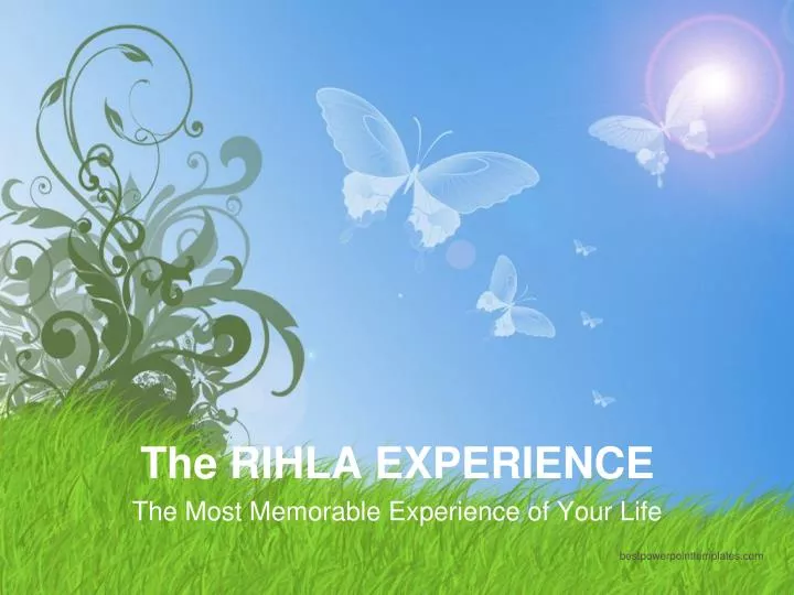the rihla experience