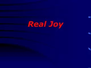 Real Joy