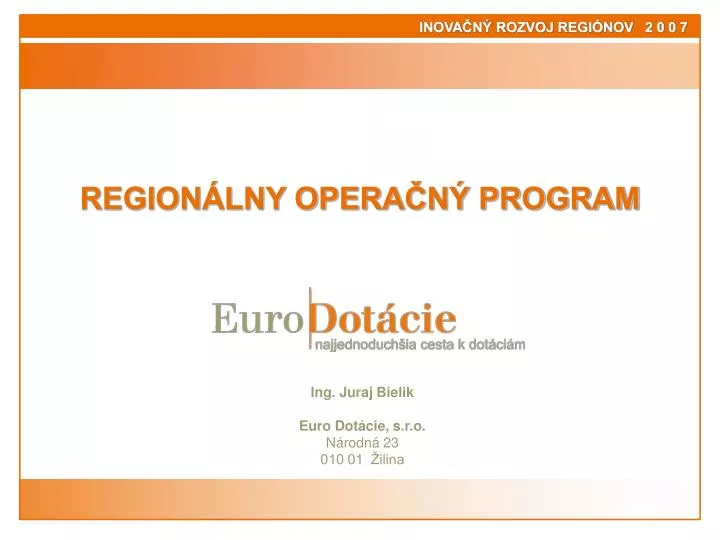 region lny opera n program