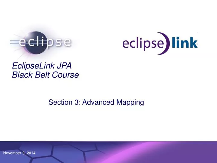 eclipselink jpa black belt course