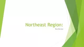 Northeast Region: