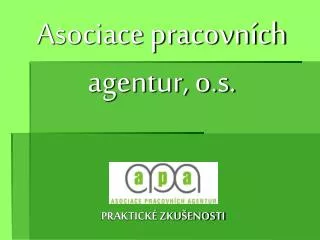 asociace pracovn ch agentur o s