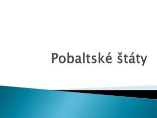 pobaltsk t ty