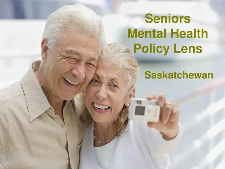 seniors mental health policy lens