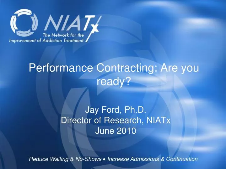 performance contracting are you ready