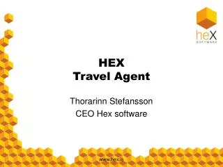 HEX Travel Agent