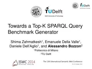 Towards a Top-K SPARQL Query Benchmark Generator