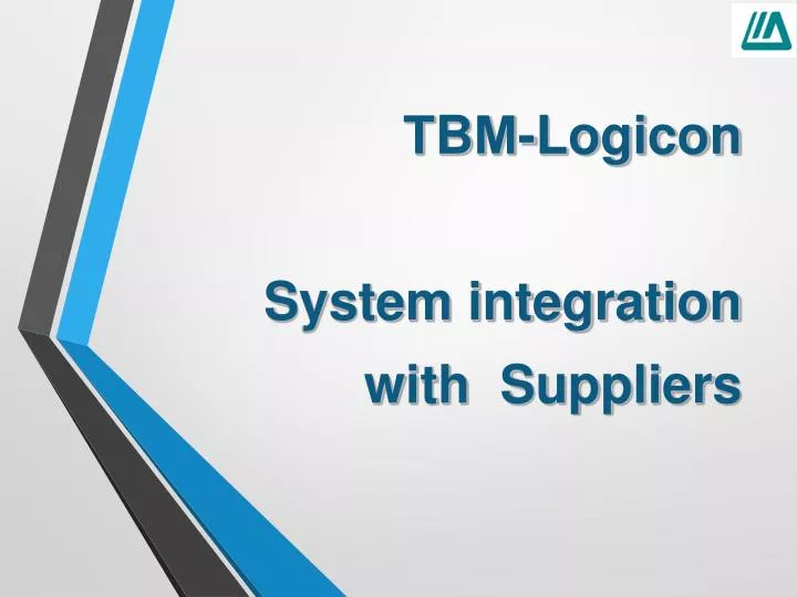 b logicon system integration with suppliers