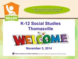 K-12 Social Studies Thomasville
