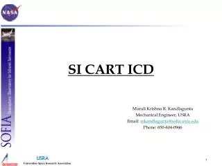 SI CART ICD