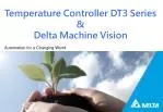 Temperature Controller DT3 Series &amp; Delta Machine Vision