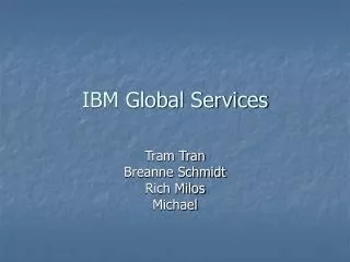 IBM Global Services