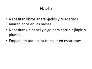 hazlo
